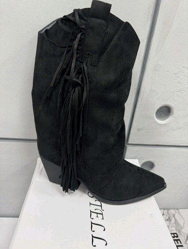 Moderne damen stiefel fransen - moderne,