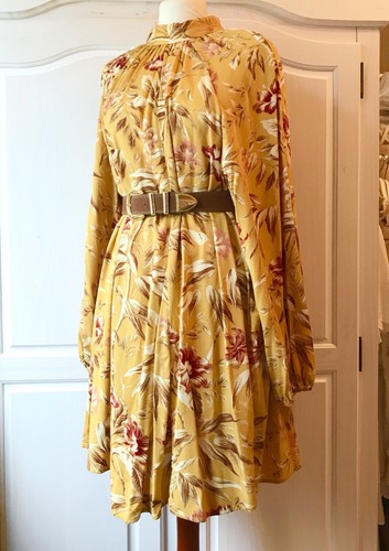 Kleid blumen coachella m - kleid,