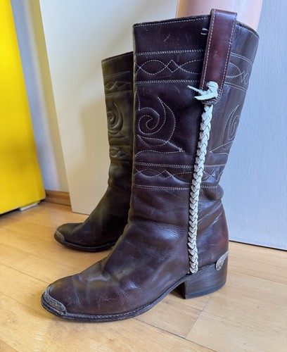 Vintage cowboy stiefel - cowboy,