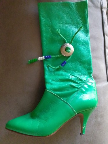 Vintage stiefel 80er 80s - stiefel, 4