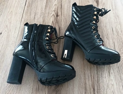 Mina damen lack leder - do,
