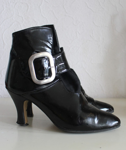 Spitzschuhe lackleder knöchel - spitzschuhe,