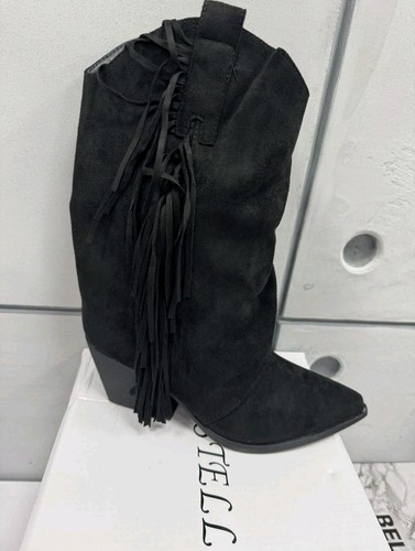 Moderne damen stiefel fransen - moderne,
