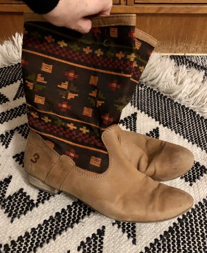 Bronx leder ethnic boots - leder,