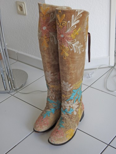 Knie hohe stiefel - stiefel, /