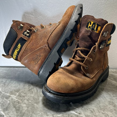 Caterpillar cat braun leder - caterpillar,